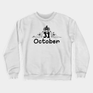 31 October Halloween Crewneck Sweatshirt